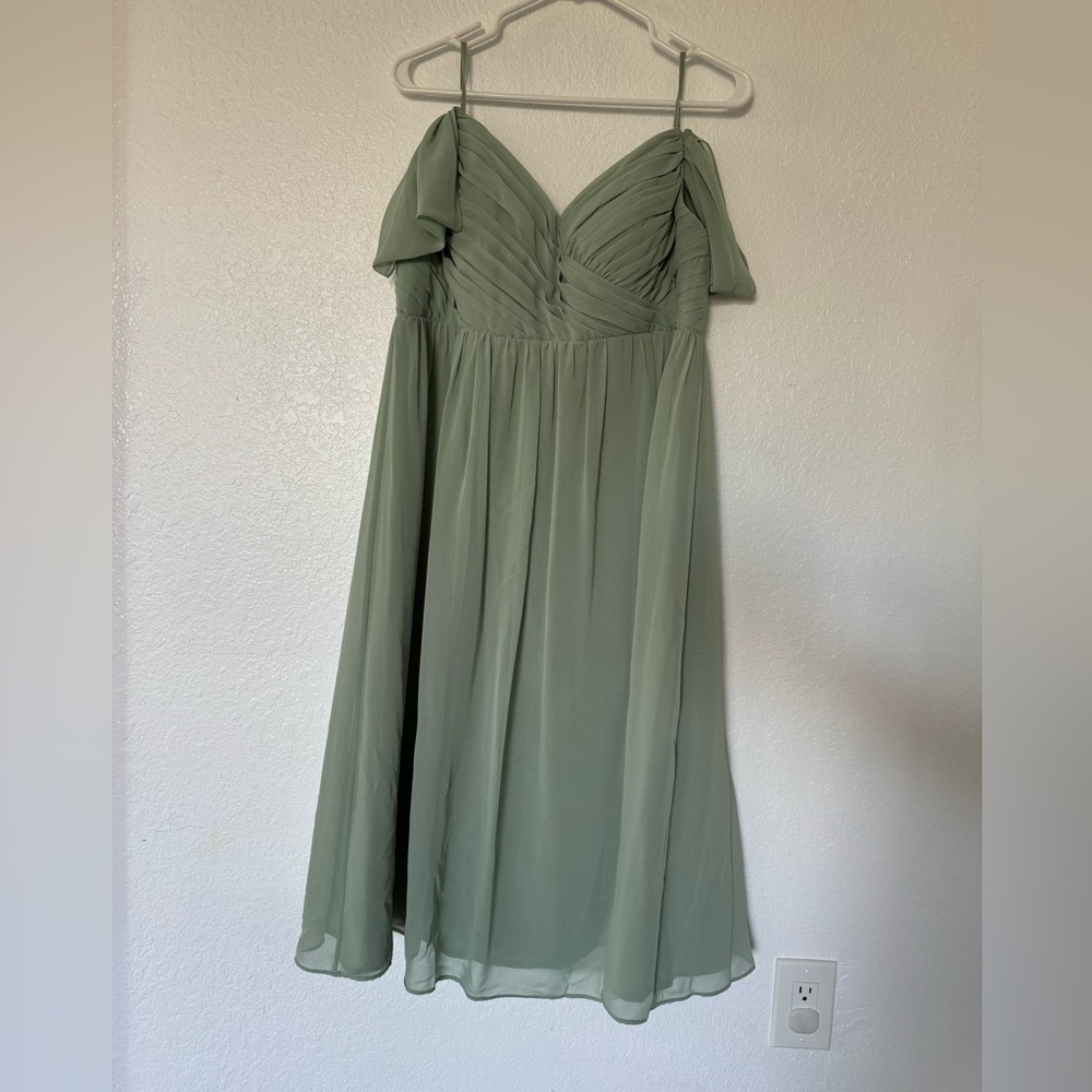 Sage Green Bridesmaid Dress